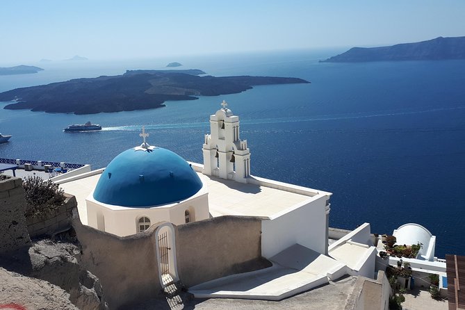 4 Hours Tailor Made Tour in Santorini - Stop 5: Santo Wines Terrace on the Cliff Side