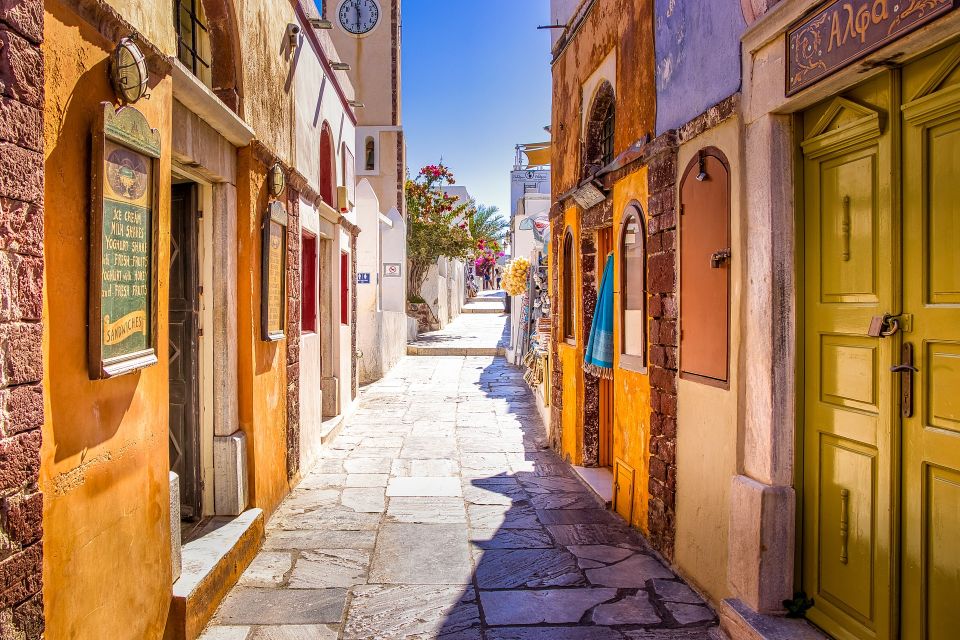 Agios Nikolaos-Elounda-Ierapetra: Santorini Day Tour Cruise - Fira free time: caldera views, coffee breaks, and a smart walking plan