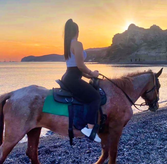 Akrotiri: Guided Horseback Riding Day Trip to a Beach - Transfers, Meeting Point Reality, and Staying Comfortable