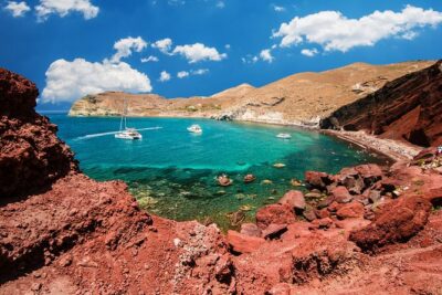 Archaeological Bus Tour To Akrotiri Excavations & Red Beach - Megalochori village: traditional Santorini after the quake