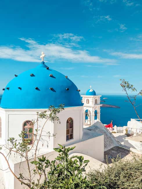 Best of Santorini 5-hour Tour for Cruise Ship Travellers - Red Beach and Akrotiri’s volcanic coast: hiking where the island is still forming