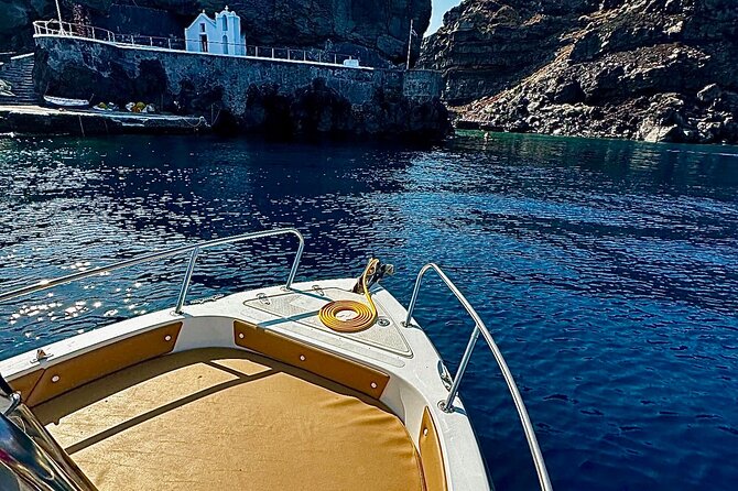 Boat Rental in Santorini - The rest of the day is yours: plan the land portion to match