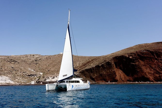 Caldera Cruise with Swim Stops, BBQ on board and drinks! - Why This Santorini Caldera Cruise Feels Manageable