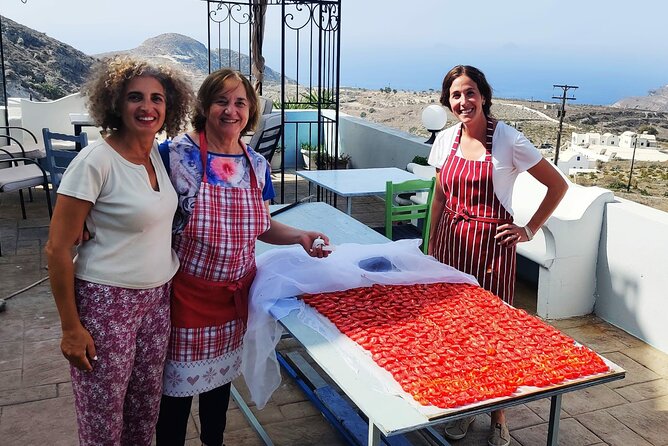 Cooking Class and Wine Tasting in Santorini - Hands-On Cooking Class with Seasonal Ingredients and Real Techniques