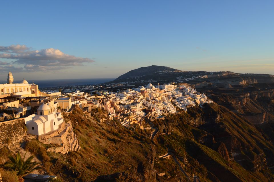 Cruise Traveller's Shore Excursion - The Fira-to-Prophet Elias start: big views with a spiritual stop