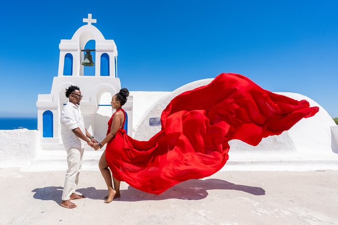 Flying Dress Experience -Private Santorini Photoshoot - Key highlights you’ll care about