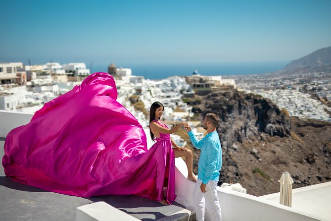 Flying Dress Photoshooting Santorini - Price and value: what $476.57 buys you in Oia