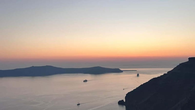 From Santorini: Volcano Cruise With Oia Sunset - Morning Pickups: How This Starts From Your Hotel Area