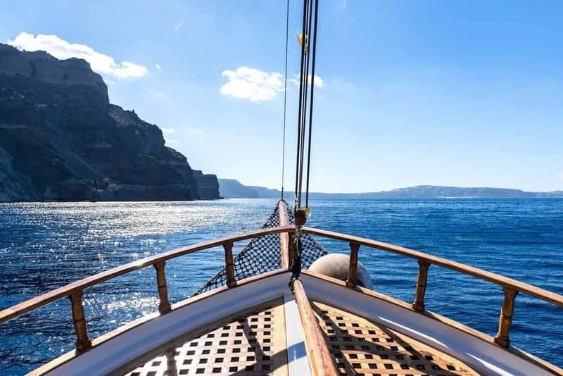 From Thera: Thirasia Cruise w/ Volcano Hike and Hot Springs - Nea Kameni: The Optional Volcano Hike and the €5 Cash Fee