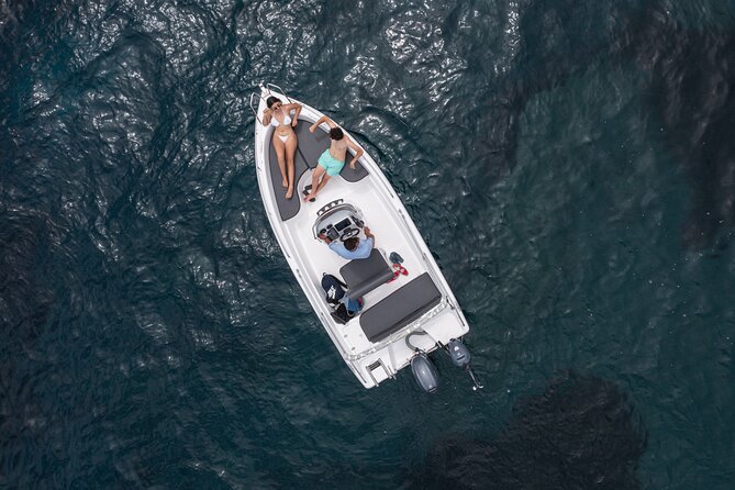 Full Day Boat Rental Without a License in Santorini - Key highlights to know before you book