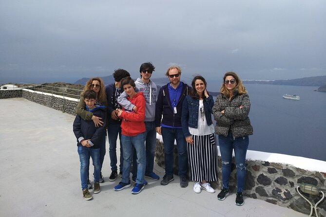 Full Day Private Tour to Santorini - Firostefani And the Blue Domed Church: Start Above the Caldera