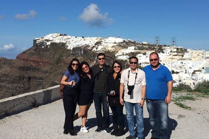 Full Day Private Tour to Santorini - Perissa Black Sand Beach And Red Beach: Volcanic Color With Actual Water Time