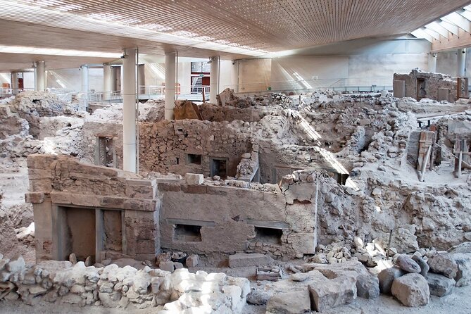 Guided Tour to the Akrotiri Archaeological Site in Santorini - Cobblestones, High-Rises, and the Story Behind the Buried City