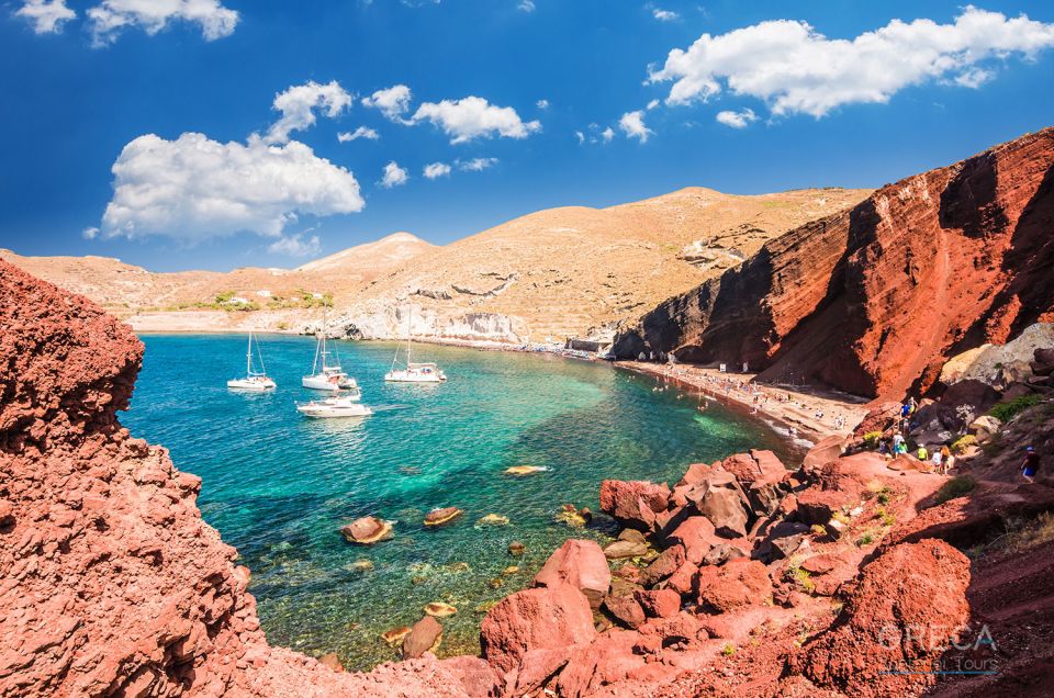 Half-Day Private Experience to Santorini Beach - Vlichada (About 1 Hour): Free Time, Shopping, and Sunrise-Style Light