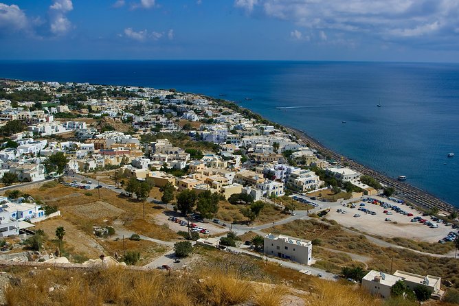 Half-Day Santorini South Coast and Akrotiri Tour from Fira - Perivolos/Perissa Black-Sand Beach: Swim, Shade, and Snack Options