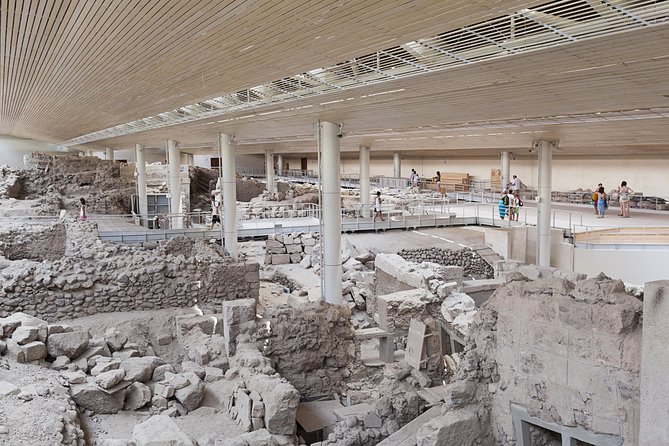 Half-Day Santorini South Coast and Akrotiri Tour from Fira - Akrotiri Archaeological Site: Walking Through a Bronze Age City