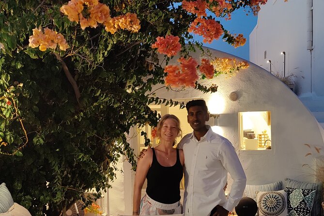Half-Day Traditional Micro Restaurant in Santorini - The dinner courses: welcome drink to Loukoumi-style sweet