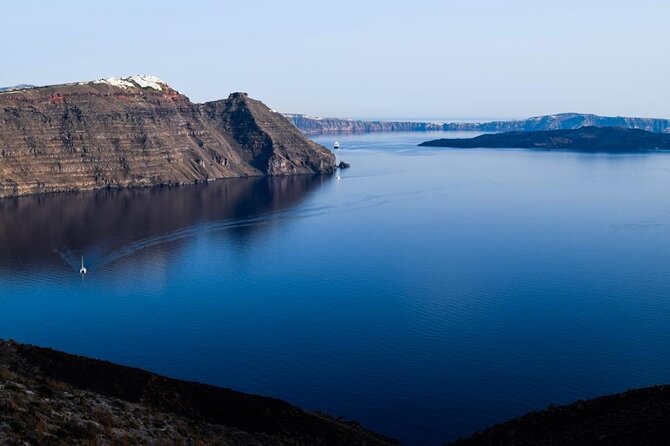 Hiking activity through the volcanic land of wonder - Walking into Oia: traditional village life from the 1800s and 1900s