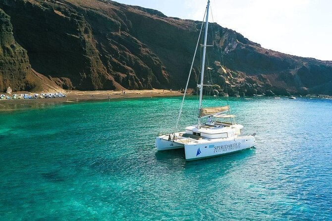 Island Hopping: Santorini Catamaran Charter Cruise with a skipper - Crew service is the difference between nice and memorable
