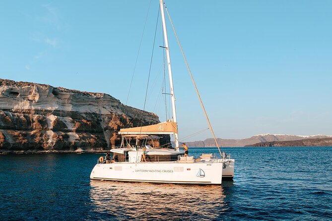 Luxury Santorini Sunset Cruise: Dinner, BBQ, Open Bar, Transfers - Sunset return to Vlychada: where the timing earns the money
