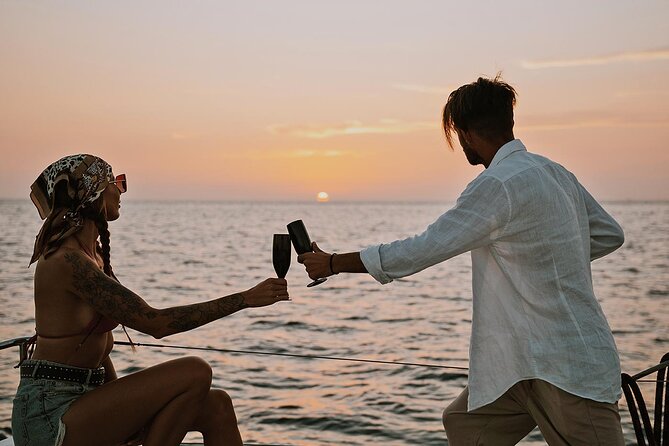 Luxury Santorini Sunset Cruise: Dinner, BBQ, Open Bar, Transfers - Food, BBQ, and open bar: included value that actually matters on Santorini