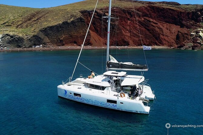 Morning Caldera Cruise with BBQ Meal and Drinks - Getting to the port: air-conditioned pickup that protects your morning