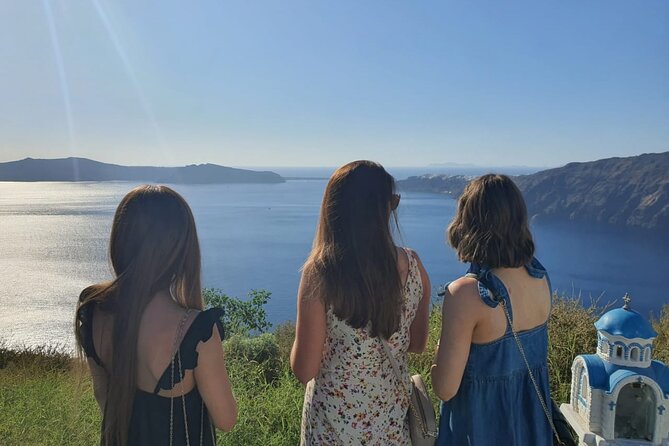 My Ultimate Full-Day Private Santorini Road Trip - Perivolos Beach: black sand, a lunch window, and time to reset
