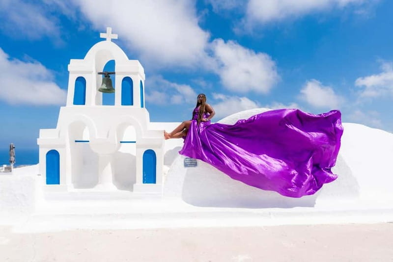 Oia: Santorini Photoshoot with Flying Dress Rental Option - Key Things You’ll Appreciate Most
