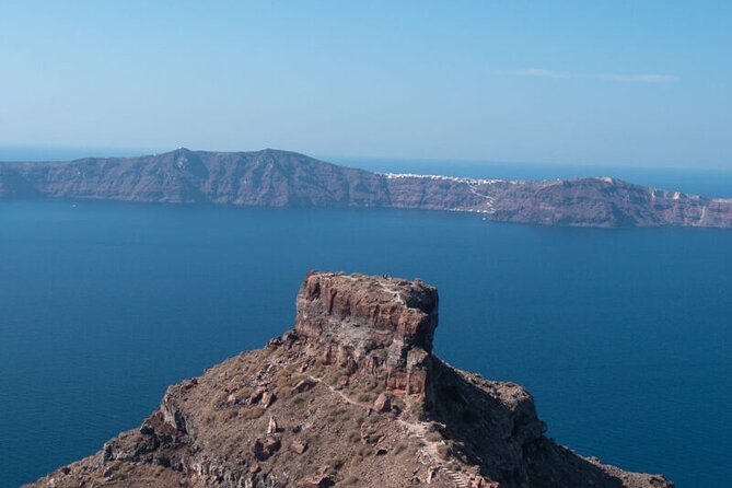 One Day in Santorini from Cruise Ship: Ultimate Island Tour - Perissa black sand beach (or a winery pause) for 45 minutes