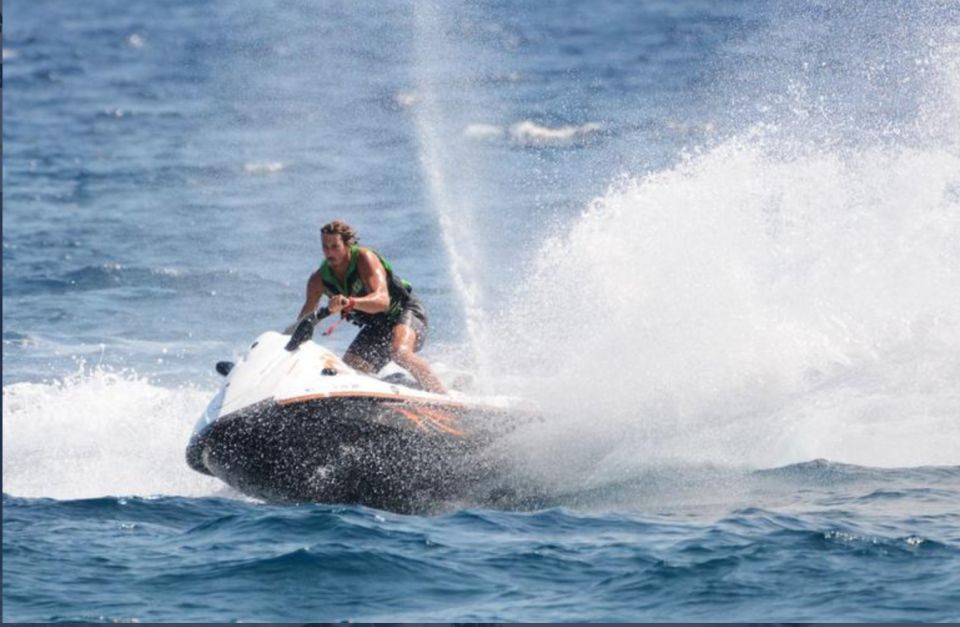 Perivolos: Private South Coast Discovery on a Jet Ski - Safety First on the Aegean: Instructors, Life Jackets, Safety Boat