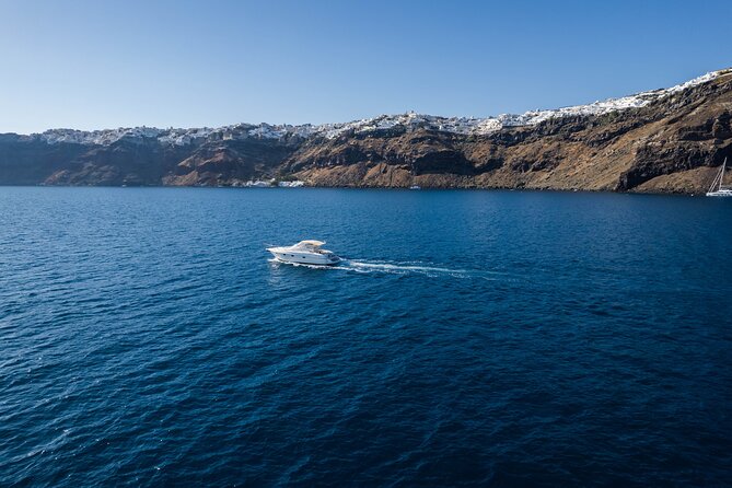 Private all included yacht Tour in Santorini - White Beach Stop: Snorkeling You Can Actually Use