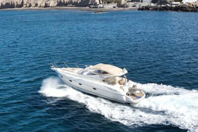 Private all included yacht Tour in Santorini - Red Beach Stop: Swim Time With the Color First