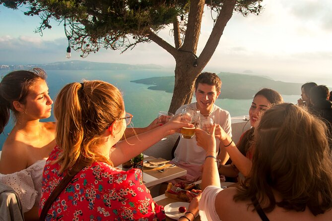 Private Captivating Santorini Highlights Tour inc. tastings - Pyrgos (Inland Santorini): Castle Views Plus Proper Mezedes
