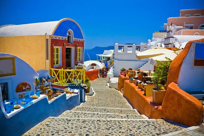 Private Day trip Santorini 4 hours - Fira cliff capital and the Theotokopoulos square