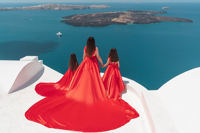 Private Flying Dress Photoshoot in Santorini - Stop 2: Imerovigli Views and the Softer Pace
