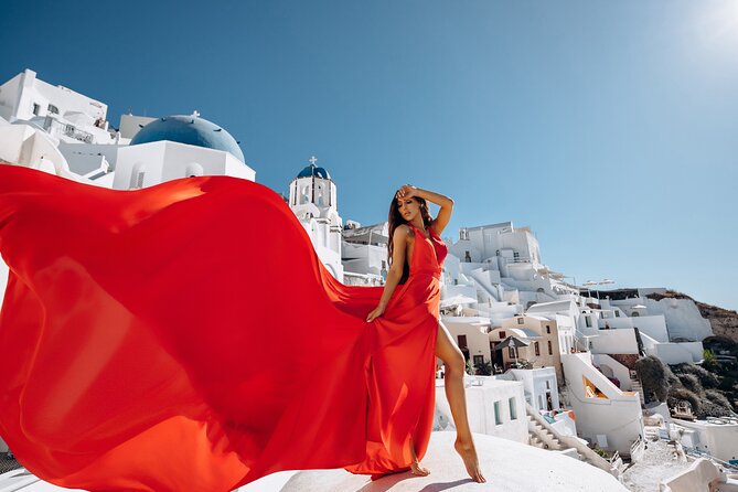 Private Flying Dress Photoshoot in Santorini - Price of $468.59 per Group: When It’s Good Value (and When It Isn’t)
