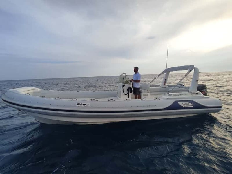 Private, fully customizable cruise in Santorini's caldera - Snacks, Beer, Wine, and the Comfort Stuff You’ll Notice