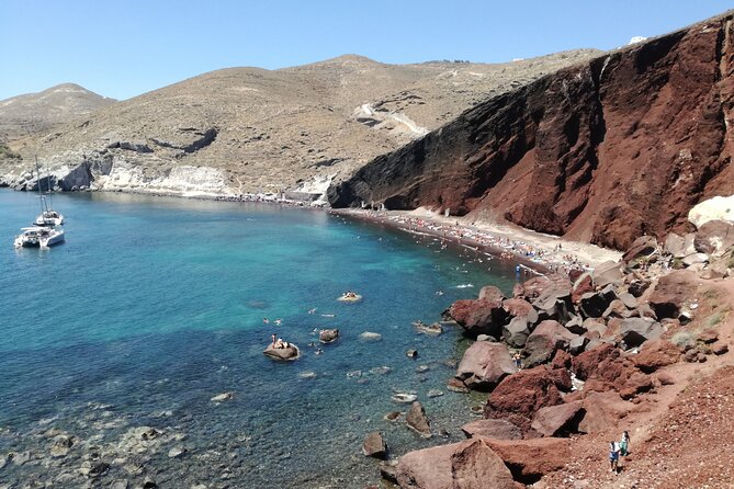 Private Highlights tour: Discover Santorini Like a Local - Red Beach and Perivolos Black Beach: volcanic color to end the day