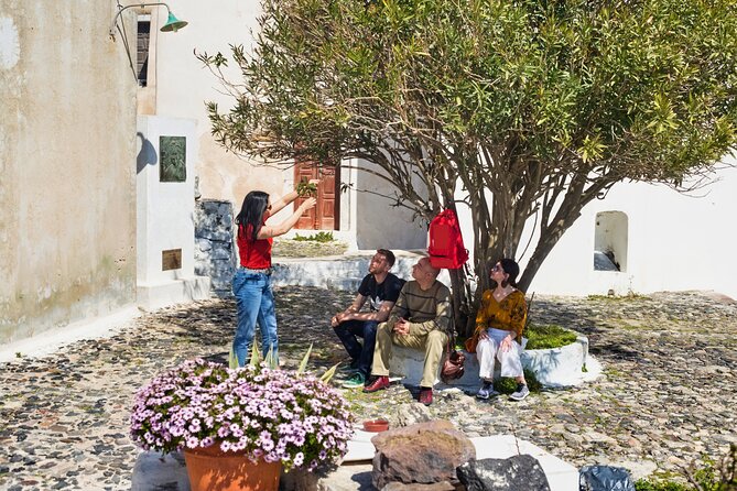 Private Santorini Villages Morning Walking Tour inc. tastings - Stop 2: Part of the Fira to Oia caldera edge walk