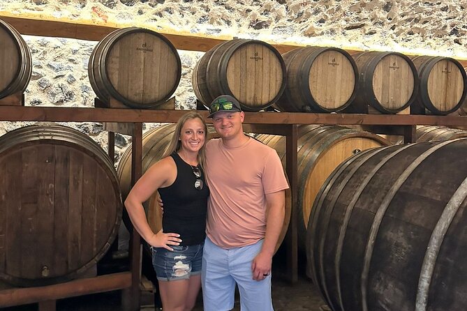 Private Santorini Wine Tour: Explore Top 3 Wineries & Best Views - Stop 3 at Estate Argyros: A Production-Area Tour and a Serious Tasting