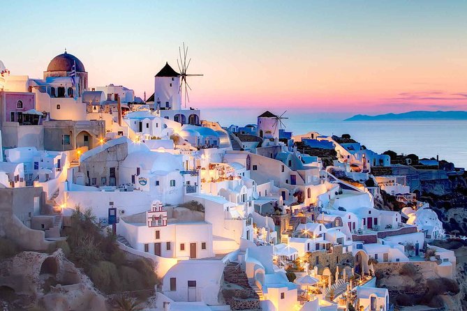 Private Tour Santorini best Attractions - Prophet Ilias Monastery at the Island’s High Point