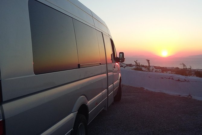 Private Transfer - Santorini Airport, Port & Hotel - How long is 15 to 30 minutes, really?
