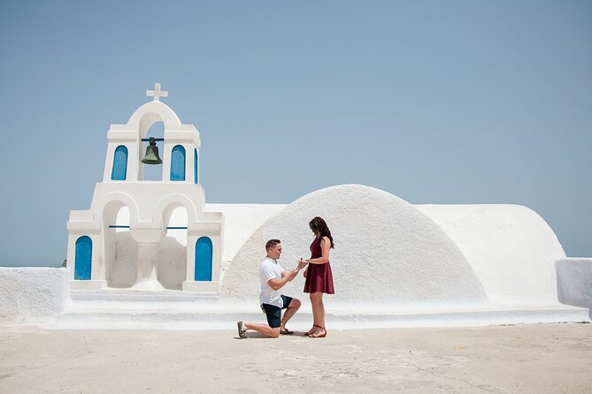 Proposal Photoshoot Santorini - What you get: 50 edited photos plus all out-takes