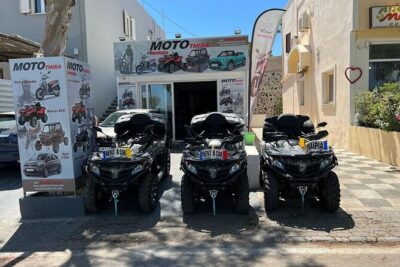 Rent an ATV Santorini - Where You Meet Moto Thira and How Pickup Works (Including Cruise Cable Car Days)