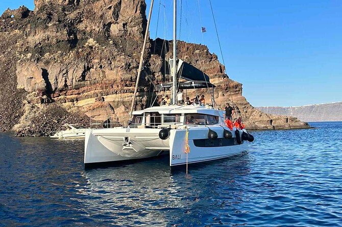 Sailing Cruise in Santorini With Fairwind - From Vlychada to the famous beaches, on a new catamaran