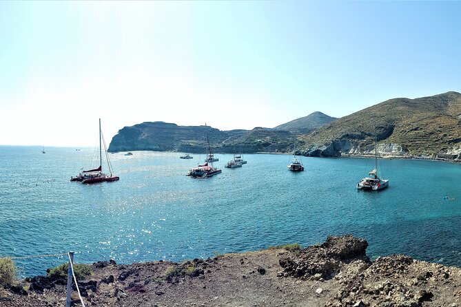 Sailsational Luxury Santorini Catamaran Sunset Cruise with Dinner - The onboard comfort details that actually matter