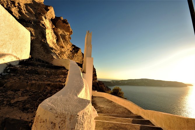 Santorini 3-Winery Tour with 12 Wine Tastings and Oia Sunset - Megalochori Family Winery: Nychteri, Mezzo, Brousko, and Homemade Bites