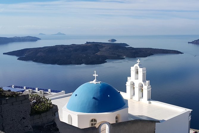 Santorini: 4hr Small Group Shore Excursion with Minimum Walking - Profitis Ilias: the 15-minute postcard stop that sets the tone