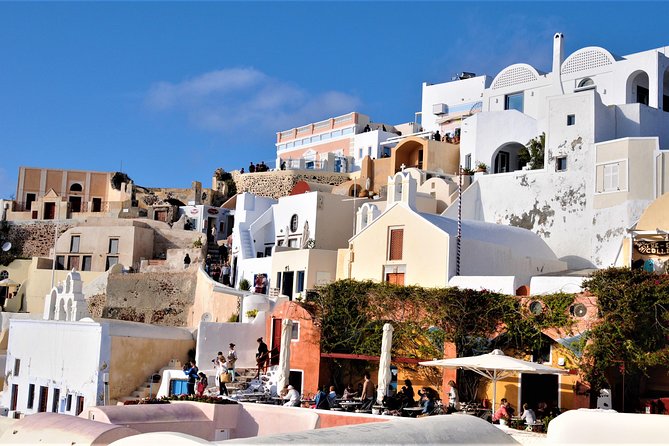 Santorini 5 Hour Private Oia Tour & Lunch/Dinner at a Local Farm - Oia and a working farm in the same 5-hour window