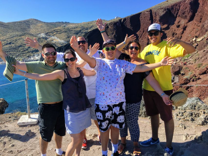 Santorini: 5-Hour Private Shore Excursion - Volcanic vineyards, caldera learning, and wine tasting time